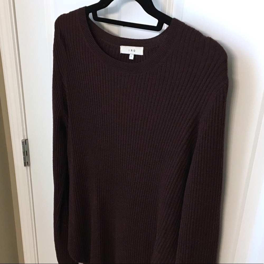 IRO Serena Ribbed Wool Sweater - Picture 6 of 7